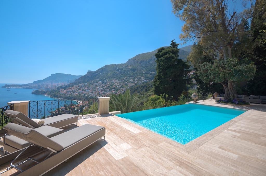 Luxurious Villa Overlooking Monaco Roquebrune-Cap-Martin Luaran gambar